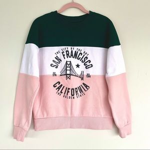 Klesis Land California Republic Multi Colour Sweatshirt